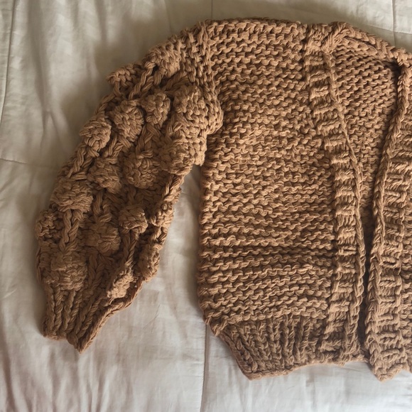 PM Editor Pick✨Last 1 Puffy Sleeve Chunky Cardigan - Picture 5 of 8